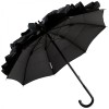 Cancan Parasol by Guy de Jean - Black with White Polkadot