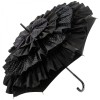 Cancan Parasol by Guy de Jean - Black with White Polkadot