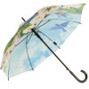 Galleria All Over Art Print Walking Length Umbrella - Bluebirds