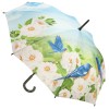 Galleria All Over Art Print Walking Length Umbrella - Bluebirds