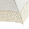 Leonie UVP Beige Parasol with Beige Daisy Border by Pierre Vaux