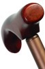 Adjustable Derby Travel Walking Stick with Bronzed Shaft