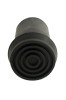 Black Rubber Ferrule - RFD19 - 19mm - 3/4