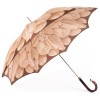 Dahlia Mocha Single Canopy - Luxury Ladies Automatic Umbrella by Pasotti