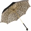 Bellezza Double Canopy Umbrella with Swarovski Crystals and Enamelled Panther Handle by Pasotti