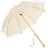 Amelie with Milano Handle - UVP Beige Embroidery Anglaise Parasol by Pierre Vaux