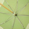 Laverne - UVP Green Parasol with White Stripes by Pierre Vaux