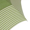 Laverne - UVP Green Parasol with White Stripes by Pierre Vaux