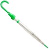 Soake Clear Deep Dome Umbrella - Green Trim