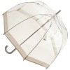 Soake Clear Deep Dome Umbrella - Silver Trim