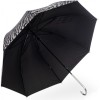 Soake Metallic Dome UV Protective Umbrella - Silver Zebra