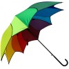 Rainbow Swirl Walking Length Umbrella by Soake