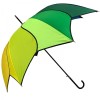 Rainbow Swirl Walking Length Umbrella by Soake