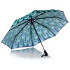 Stormking Automatic Open & Close Folding Umbrella - Nature Collection - Peacock Feathers