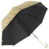 Soake Metallic Dome UV Protective Umbrella - Golden Leopard