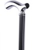 Chrome Crutch Dress Walking Stick