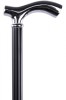 Chrome Crutch Dress Walking Stick