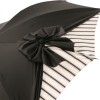 Drape Parasol in Black and Cream Stripe by Chantal Thomass