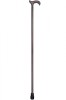 Extra Long & Strong Wooden Derby Walking Stick - Grey