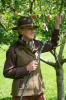 Classic Canes Derby Adjustable Walking Stick - Oak Leaves