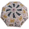 Cherry Blossom Kitty Cats Auto O&C Folding Art Umbrella by Naked Decor