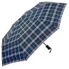 Everyday Tartan Compact Folding Umbrella - Blue