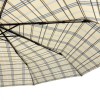 Everyday Tartan Compact Folding Umbrella - Cream