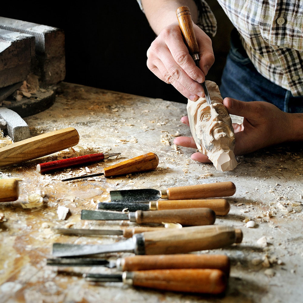 Cane Topper Woodcarving - Carve a Custom Cane or Walking Stick