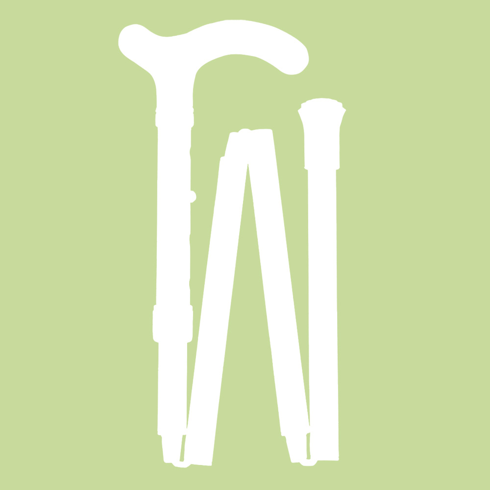 Shorter Folding Walking Sticks