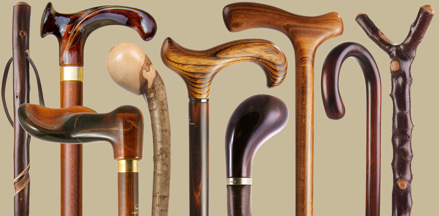 Walking stick handles guide