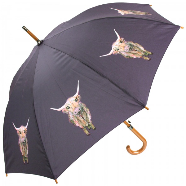 Emily Smith Umbrella - Heidi the Highland Cow