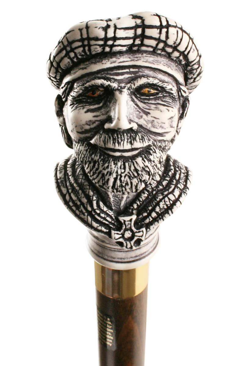 Highlander Moulded Top Collectors Stick | Stick & Cane Shop