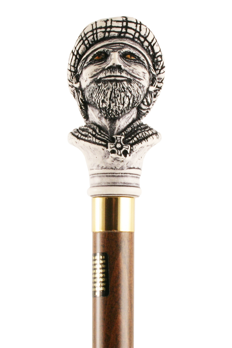 Highlander Moulded Top Collectors Stick | Stick & Cane Shop