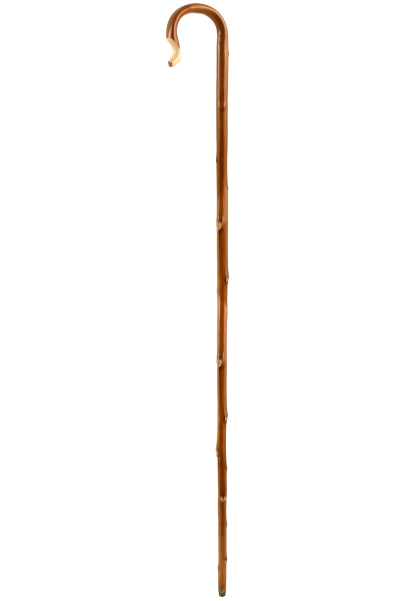 Handmade 5ft Long Chestnut Shepherd's Crook | Stick & Cane Shop