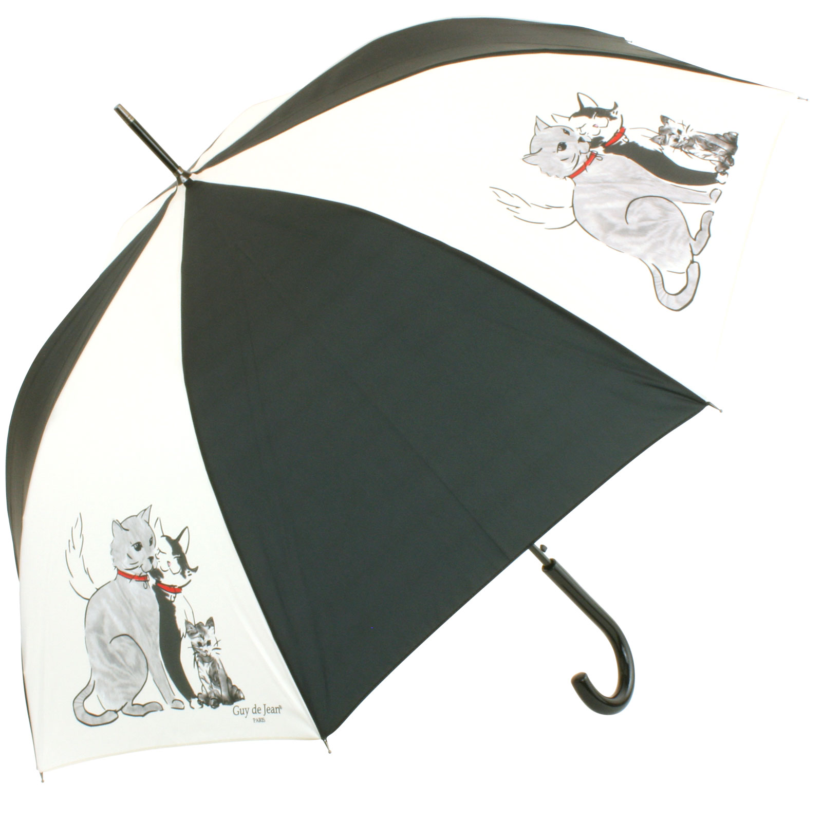 Les Minous Walking Length Umbrella by Guy de Jean