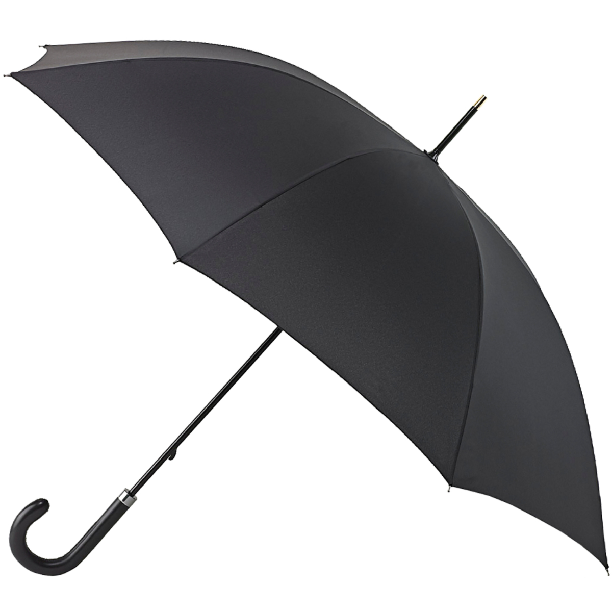 Fulton Governor - Black Walking Length Umbrella for Gents
