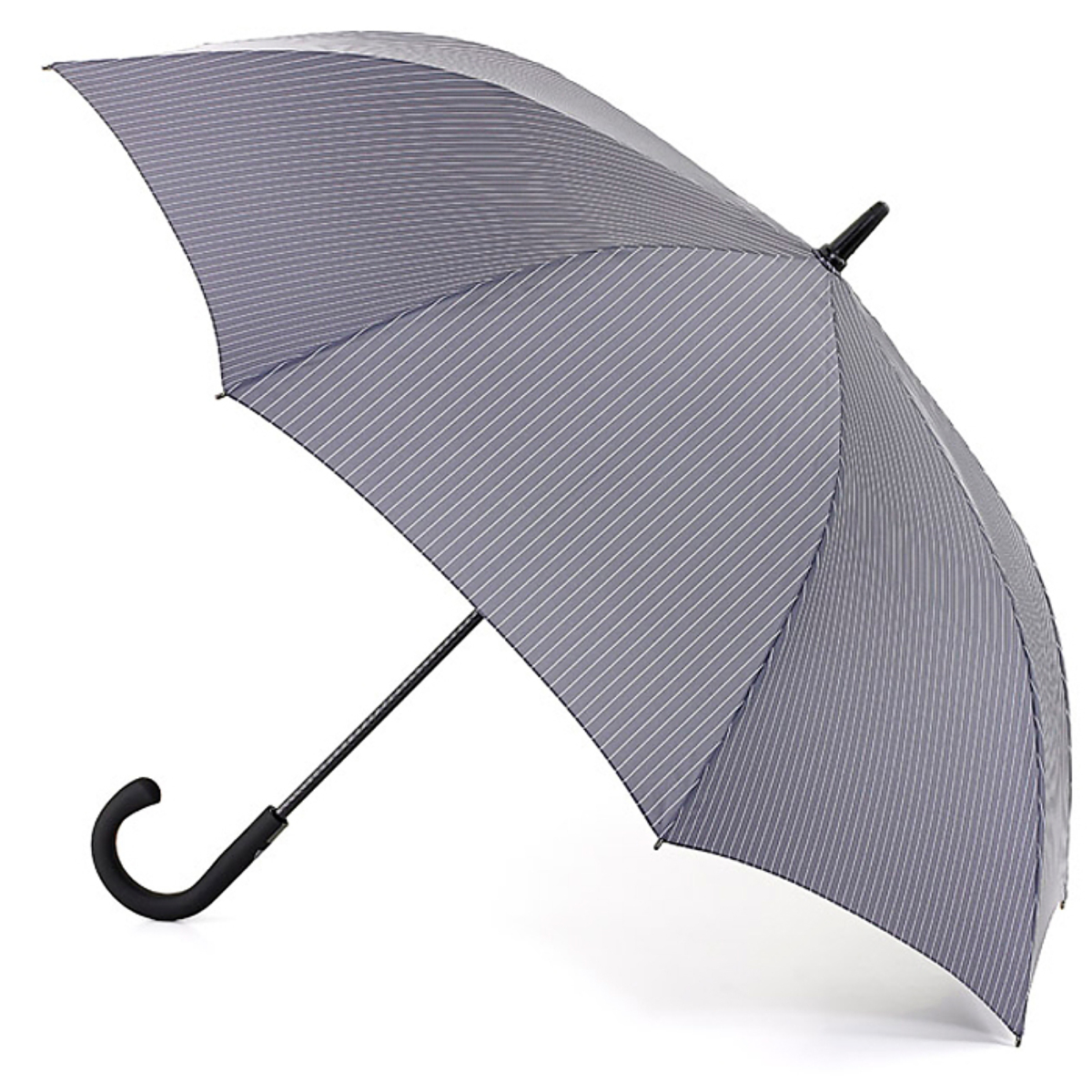Fulton Knightsbridge Gents Umbrella - City Stripe Grey