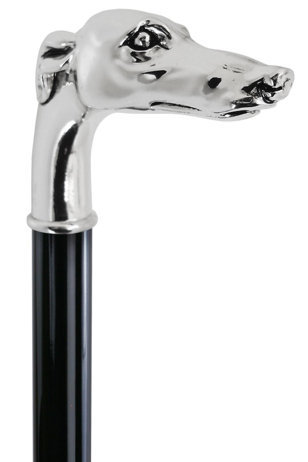 silver dress canes Pasotti Silver Plated Greyhound Dress Cane