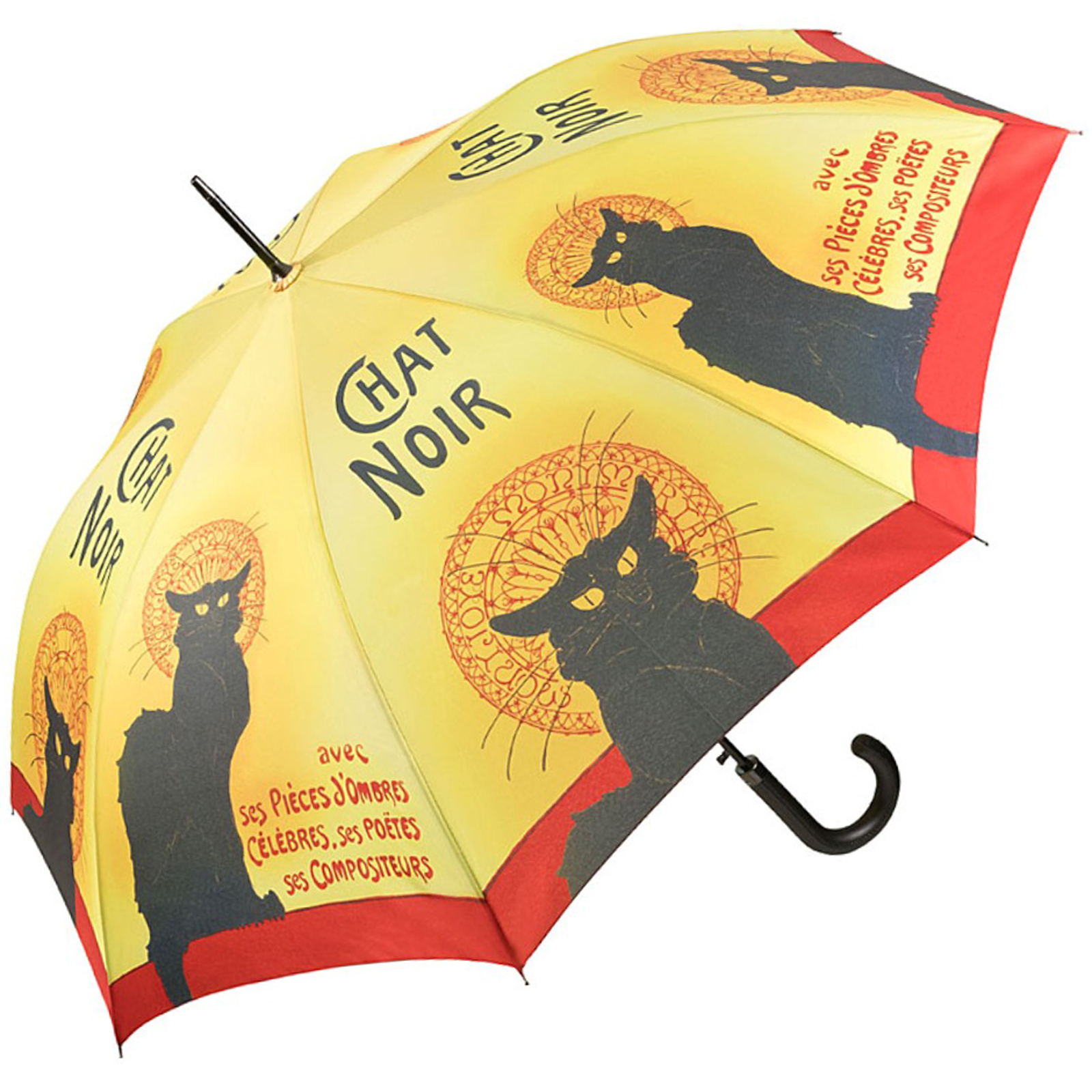 Le Chat Noir Walking Length Art Umbrella
