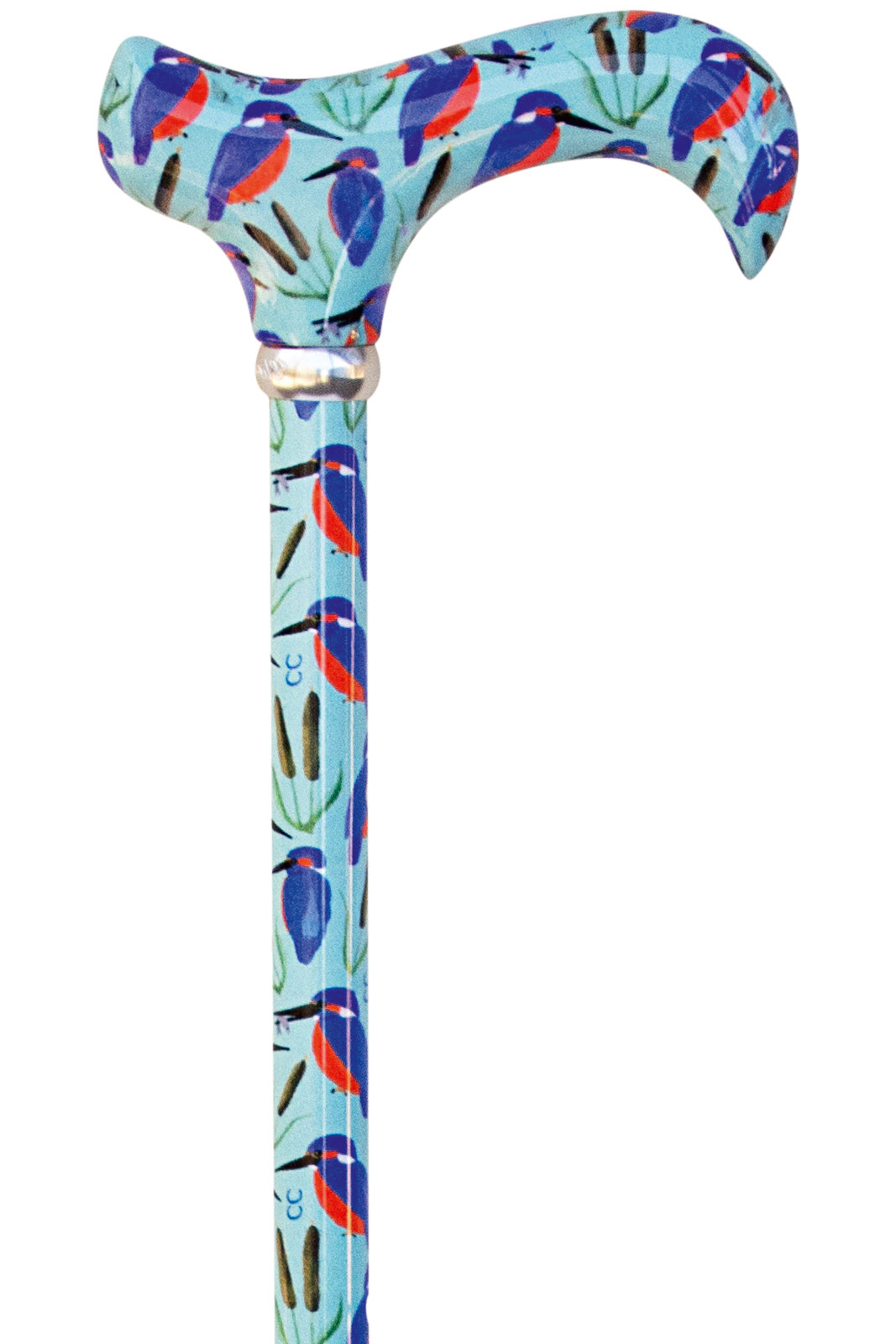 Classic Canes Derby Adjustable Walking Stick - Kingfishers