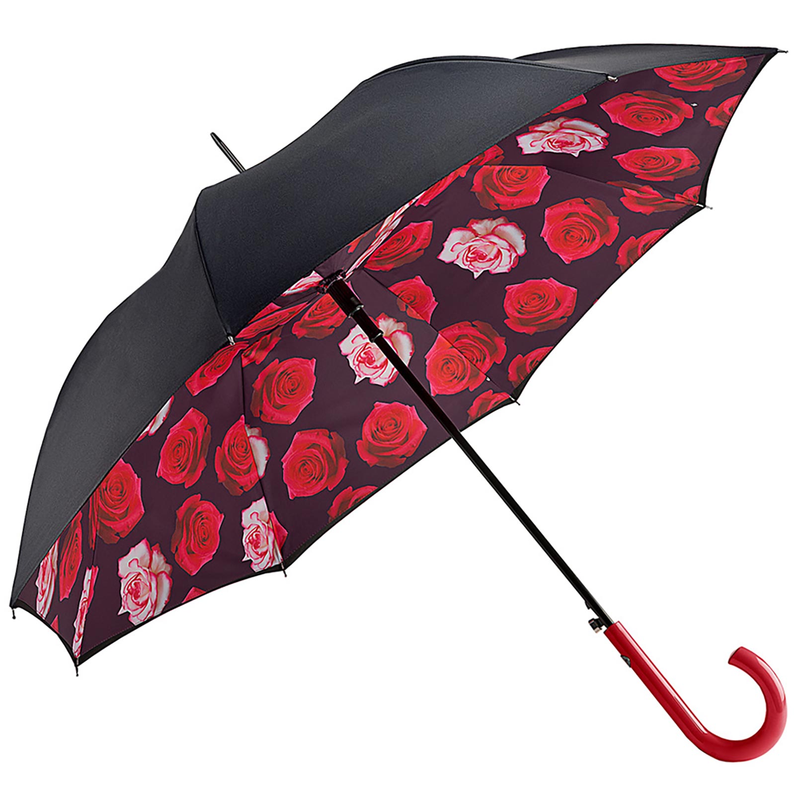 Fulton Bloomsbury Double Canopy Umbrella - Floating Roses