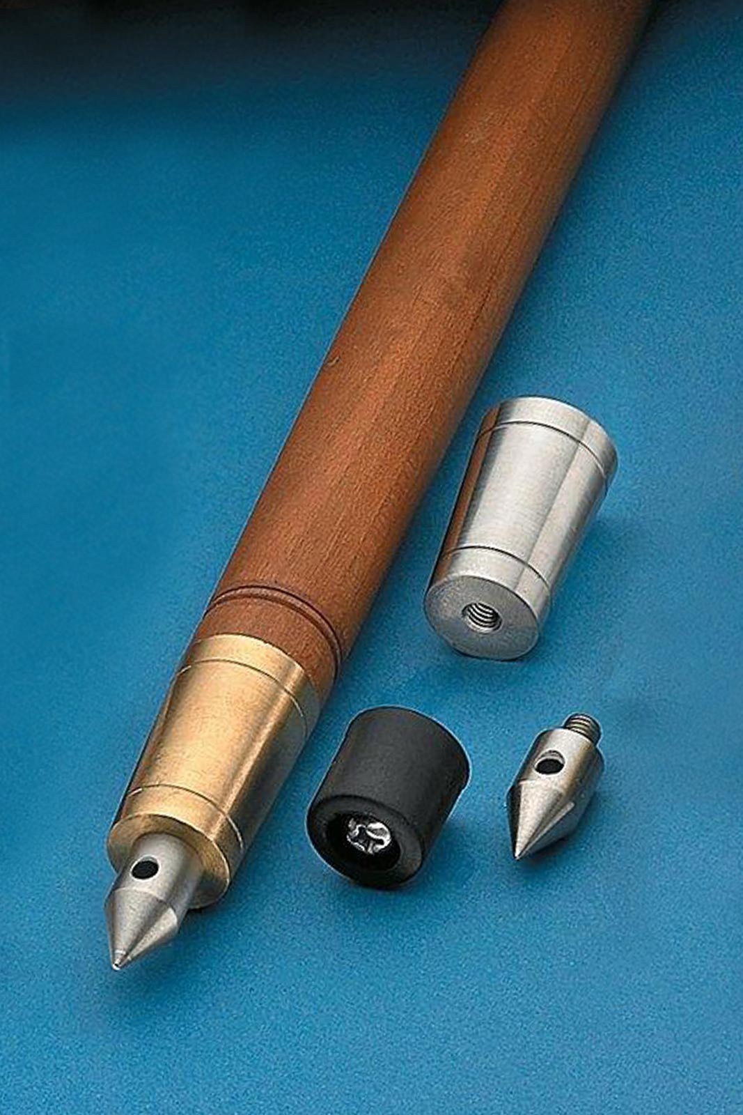 Veritas Medium Brass Cane & Staff Tip from Lee Valley with ...