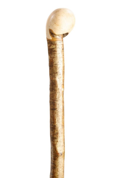 Hazel Coppice Knob Handled Hiking Stick