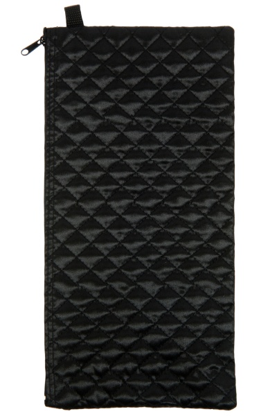 Black Quilted Pouch