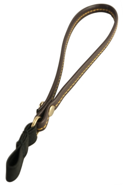 Leatherette Wrist Cord - Brown