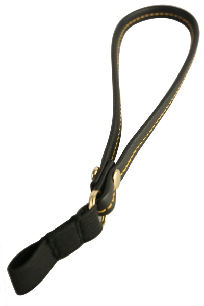 Leatherette Wrist Cord - Black