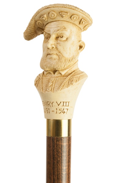 Henry VIII Moulded Top Collectors Stick
