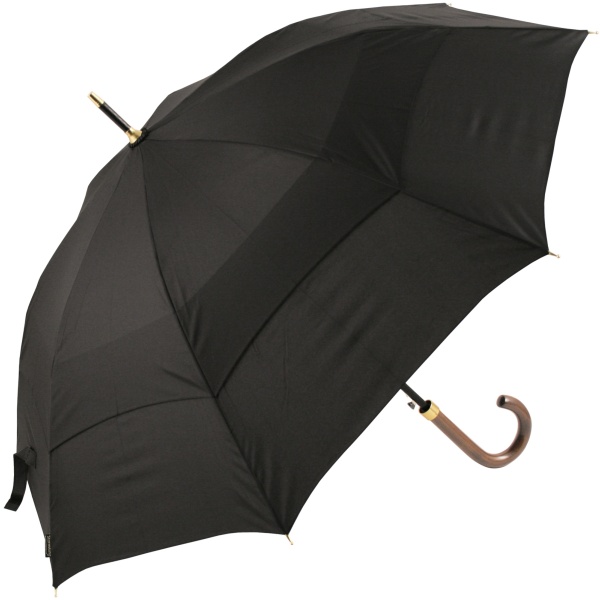 Stormking Classic 1m Black Vented Walking Length Umbrella