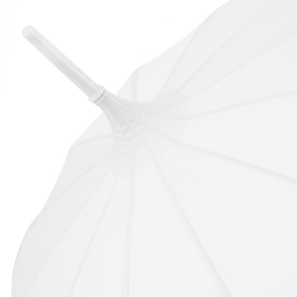 Ombrello Da Donna Chrysalin Pagoda Flounce – Bianco, Automatico, Perfetto Per Matrimoni