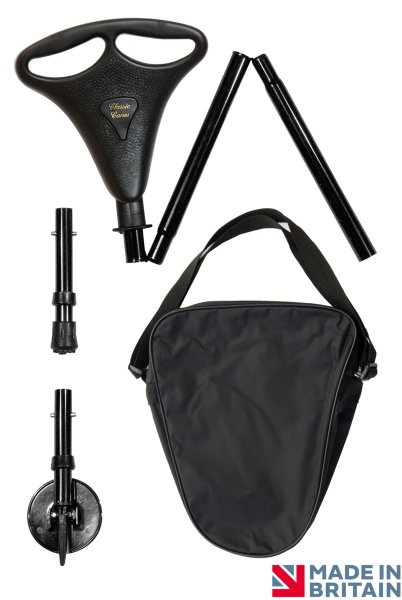 Packaway Adjustable Folding Seat Stick & Bag